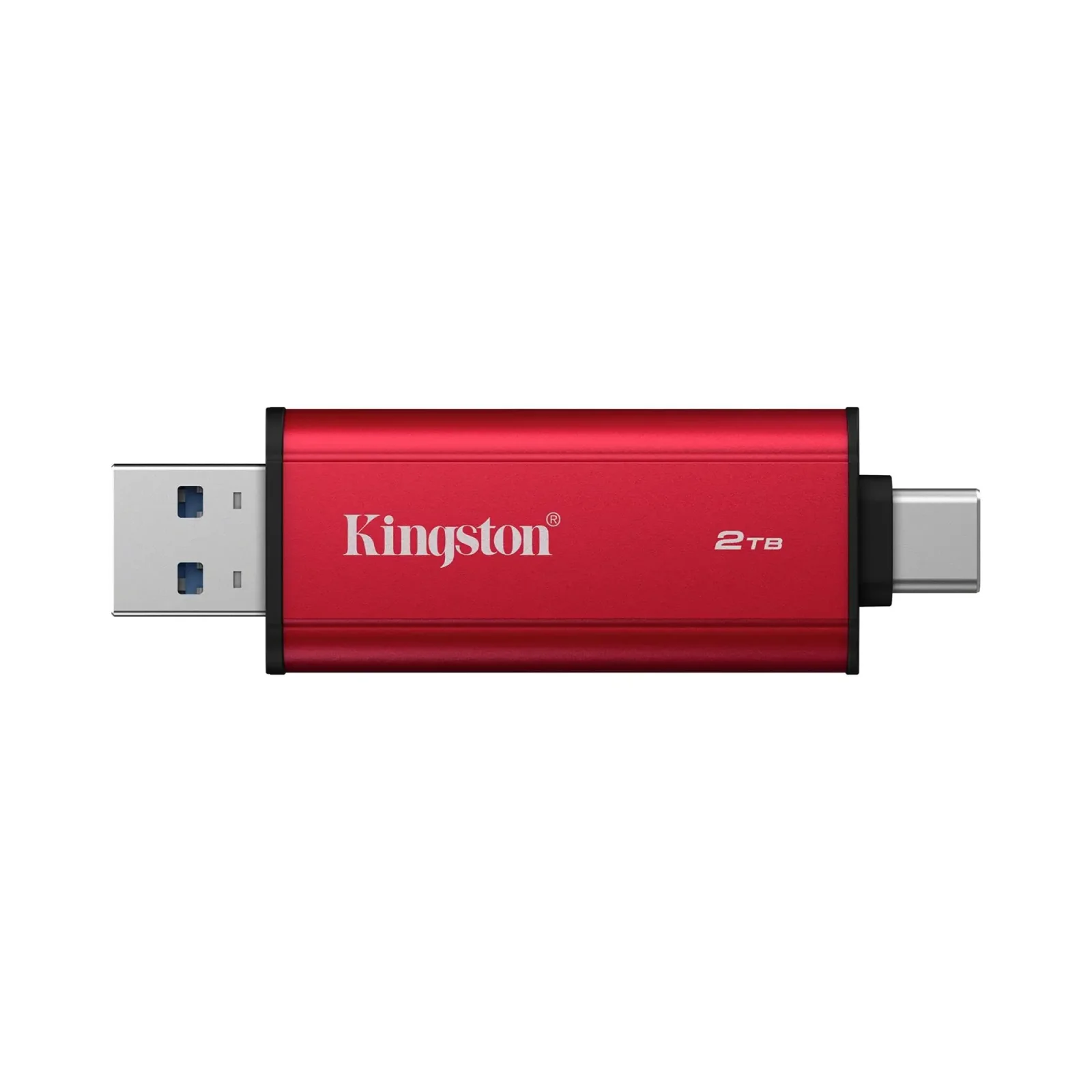 SSD внешний USB 2TB Kingston Dual Portable Red (SPSD/2TB) UA