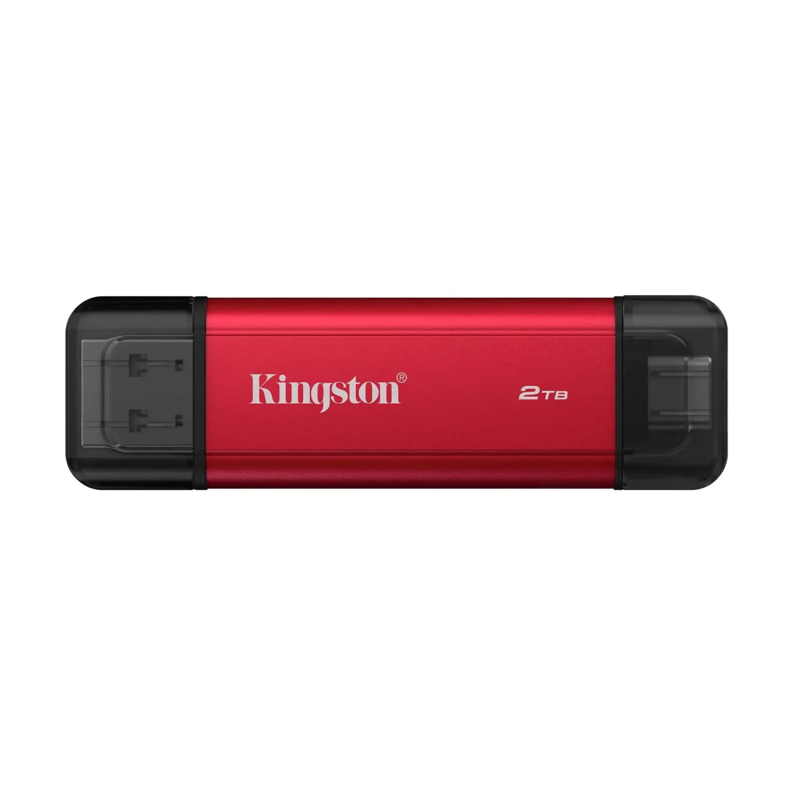 SSD внешний USB 2TB Kingston Dual Portable Red (SPSD/2TB) UA
