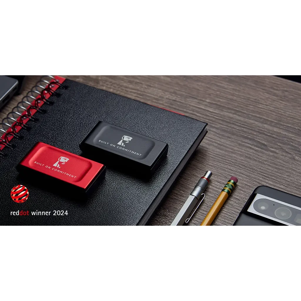 Накопичувач зовнішній SSD Portable USB 2.0ТB Kingston SXS1000 BoC Black (SXS1000/2000GA) UA