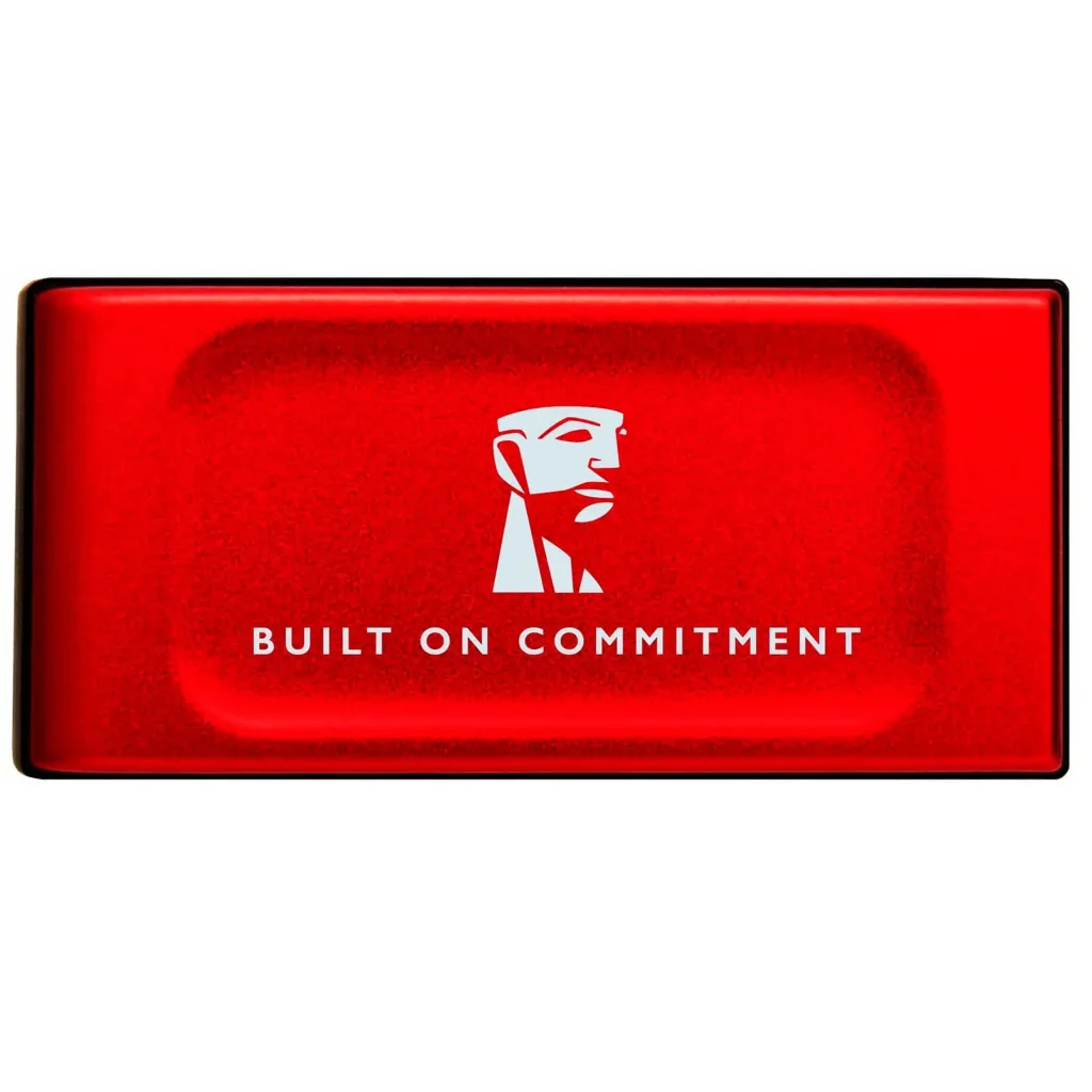 Накопичувач зовнішній SSD Portable USB 1.0ТB Kingston SXS1000 BoC Red (SXS1000R/1000GA) UA