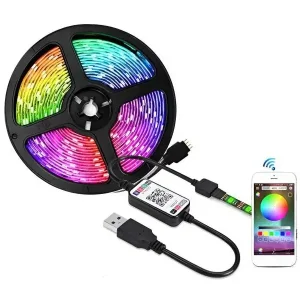 Світлодіодна стрічка Xtrike Me 5050 (Led Chip) Bluetooth, App Control, 3m (HT-5050B3) UA