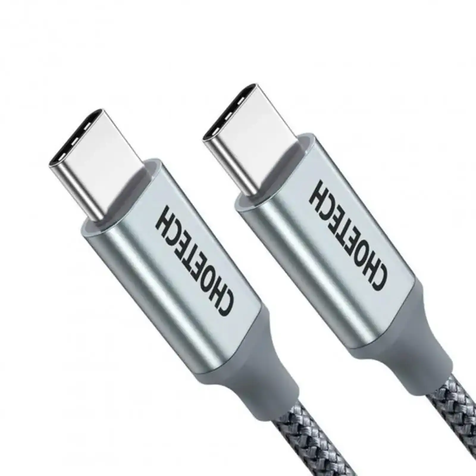 Кабель Choetech USB Type-C - USB Type-C (M/M), 1.8 м, Grey (XCC-1002) UA