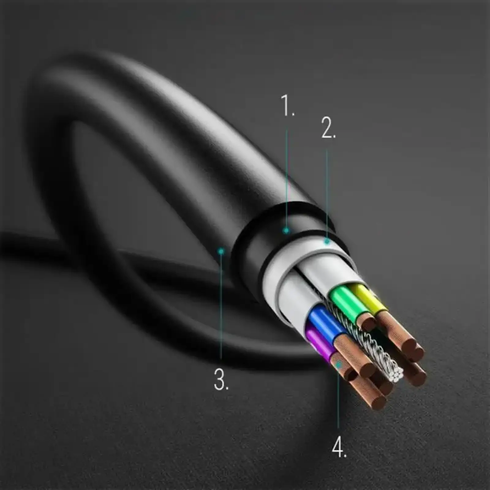 Кабель Choetech USB Type-C - USB Type-C (M/M), 3 м, Black (CC0004) UA