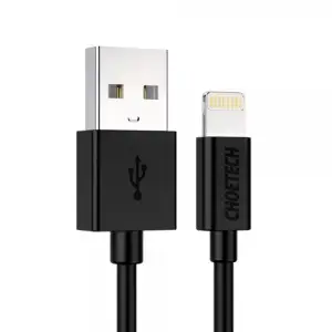 Кабель Choetech USB - Lightning (M/M), 1.8 м, Black (IP0027-BK) UA