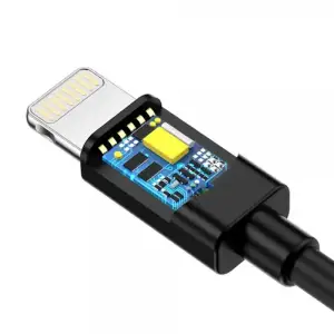 Кабель Choetech USB - Lightning (M/M), 1.8 м, Black (IP0027-BK) UA
