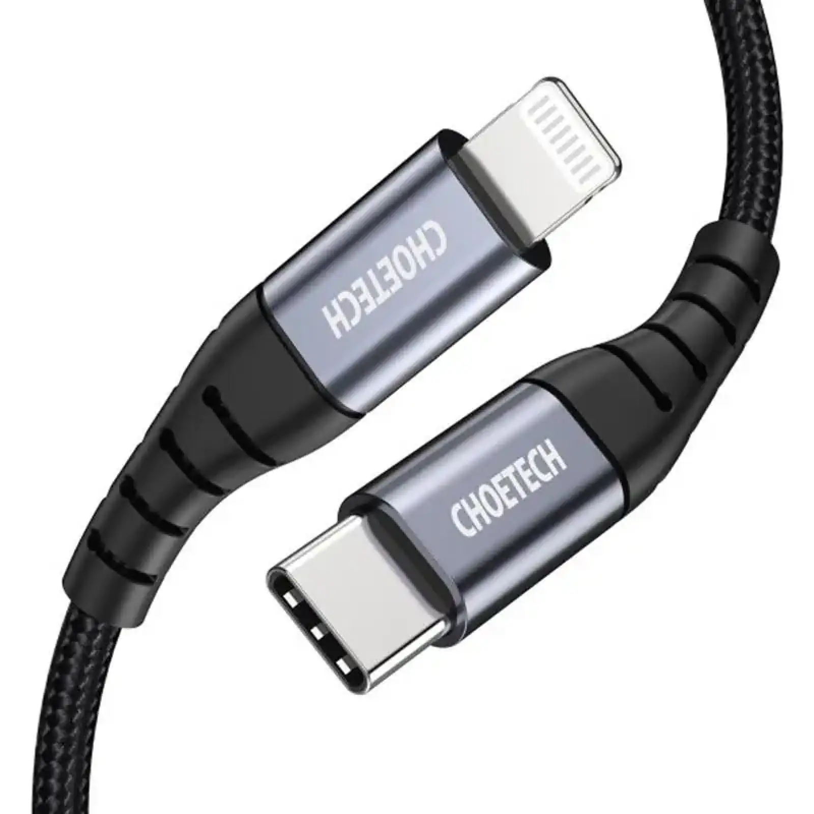 Кабель Choetech USB Type-C - Lightning (M/M), 1.2 м, Black (IP0039-BK) UA