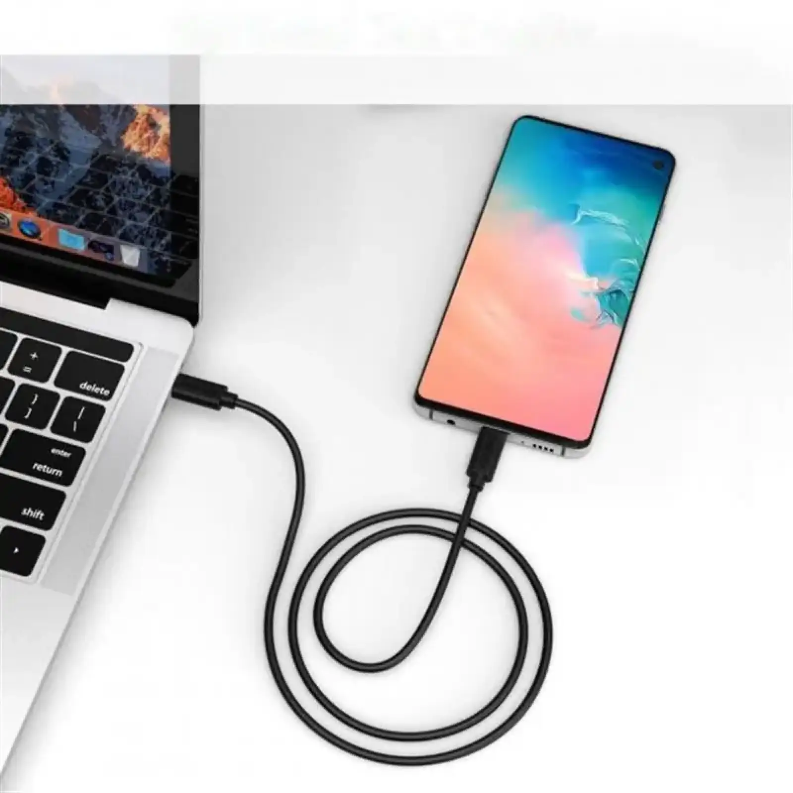 Кабель Choetech USB Type-C - USB Type-C (M/M), 2 м, Black (CC0003) UA
