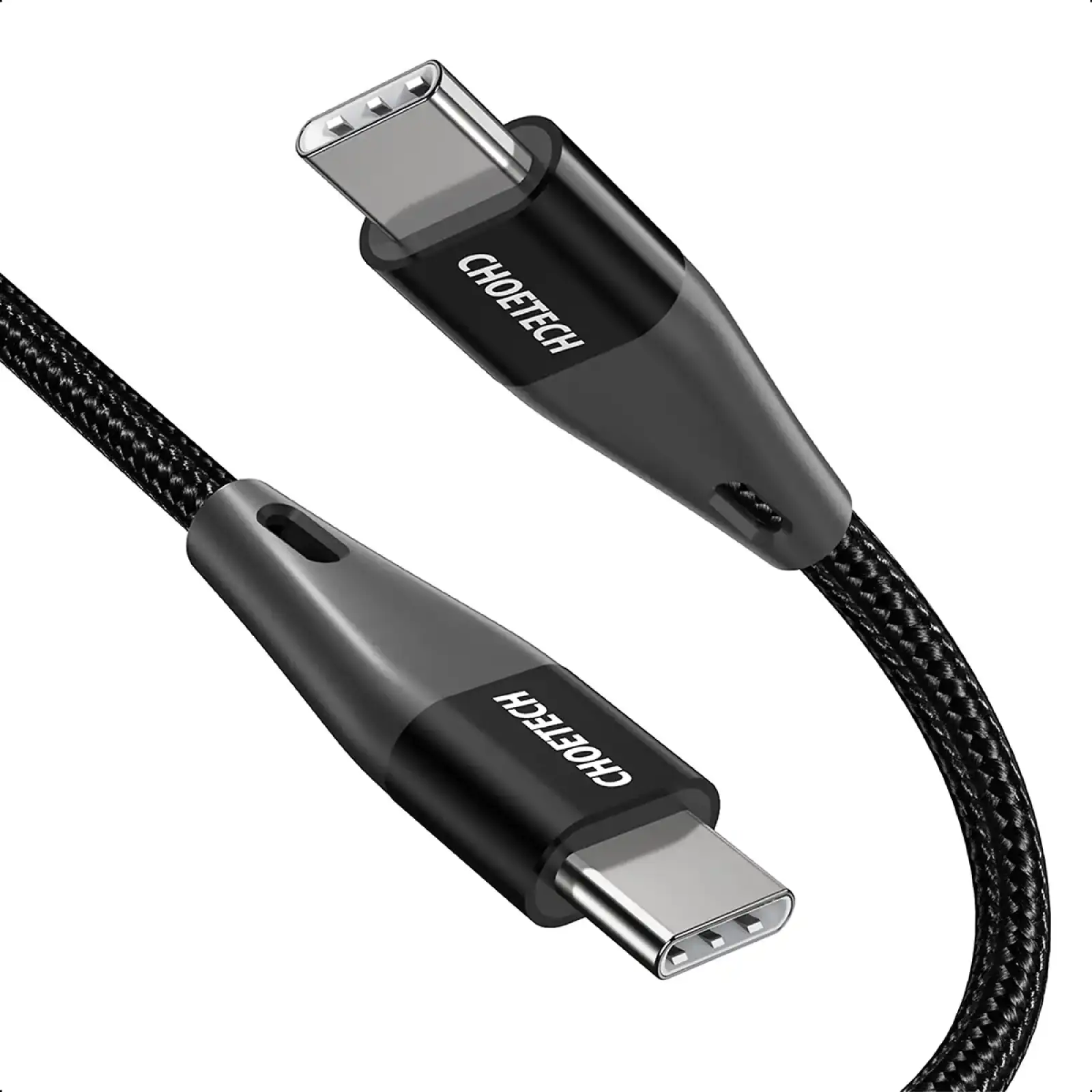Кабель Choetech USB Type-C - USB Type-C (M/M) 100W, 1 м Black (XCC-1008) UA