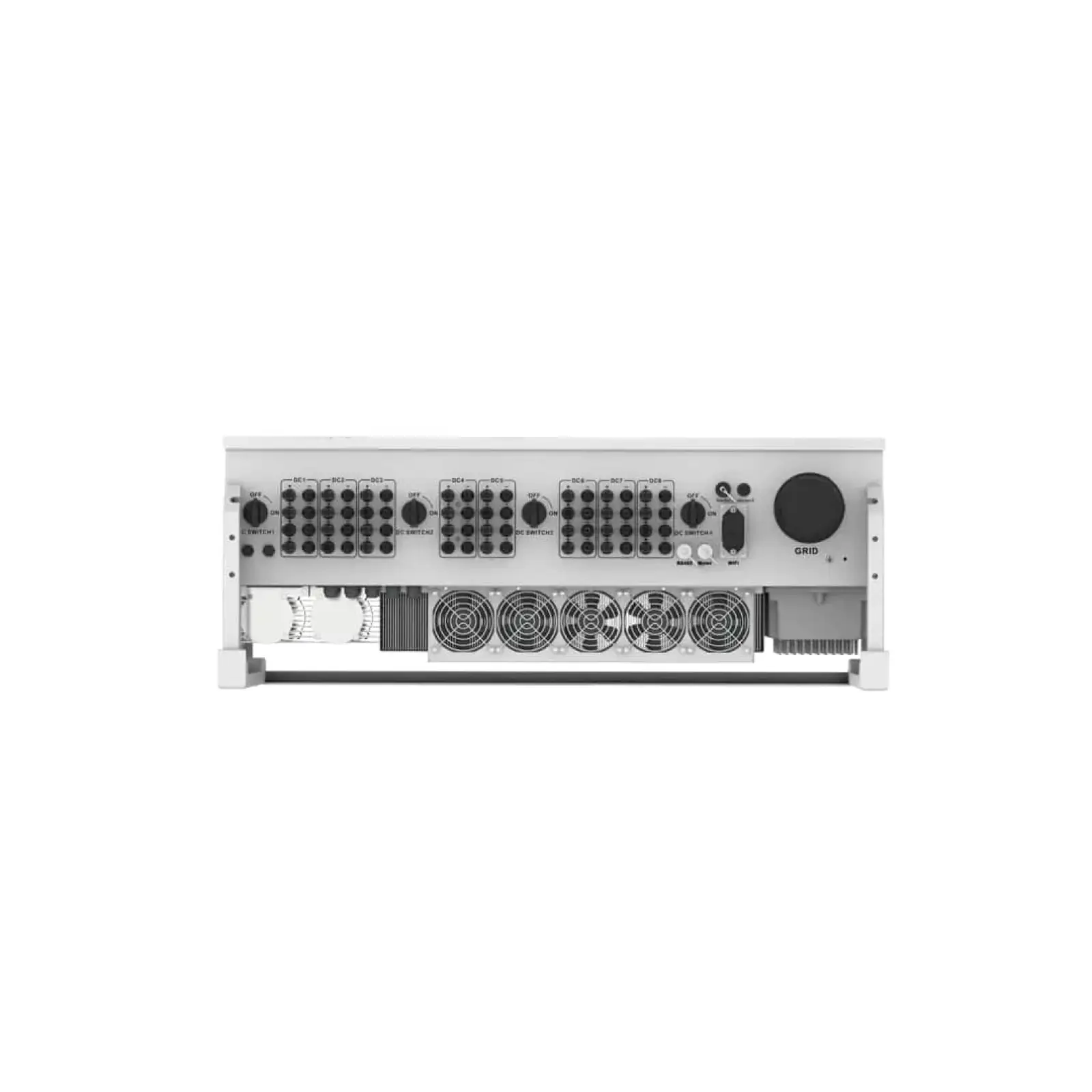 Інвертор мережевий 120kW Deye SUN-120K-G01P3-EU-AM8, трифазний UA