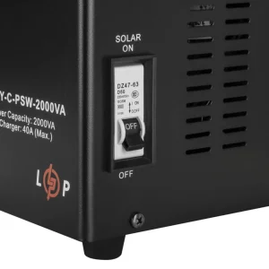 Солнечный инвертор (ИБП) LogicPower LPY-C-PSW-2000VA (1400Вт) MPPT 24V (LP4126) UA