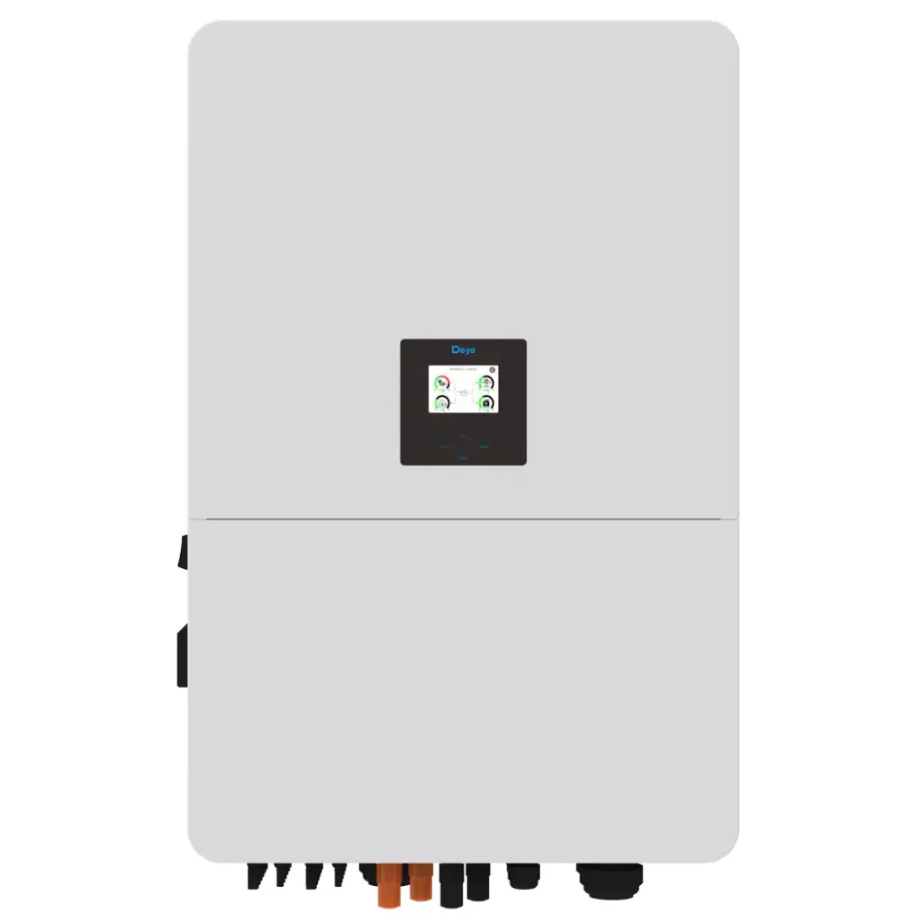 Інвертор гібридний 60kW Deye SUN-60K-SG02HP3-EU-EM4, трифазний UA