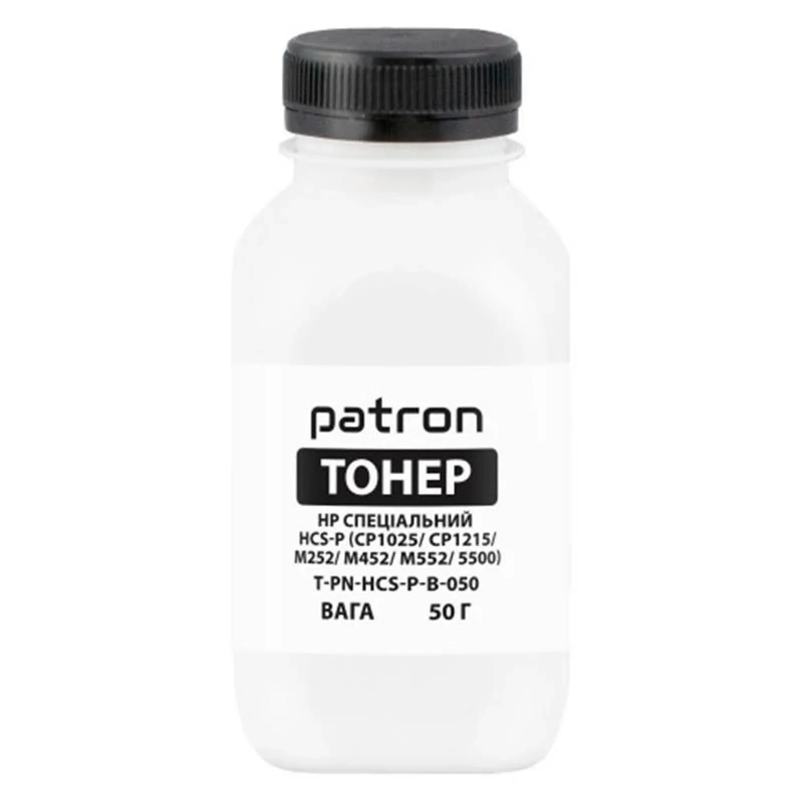 Тонер Patron (PN-HCS-P-B-050) HP Special HCS-P Black, 50 г UA