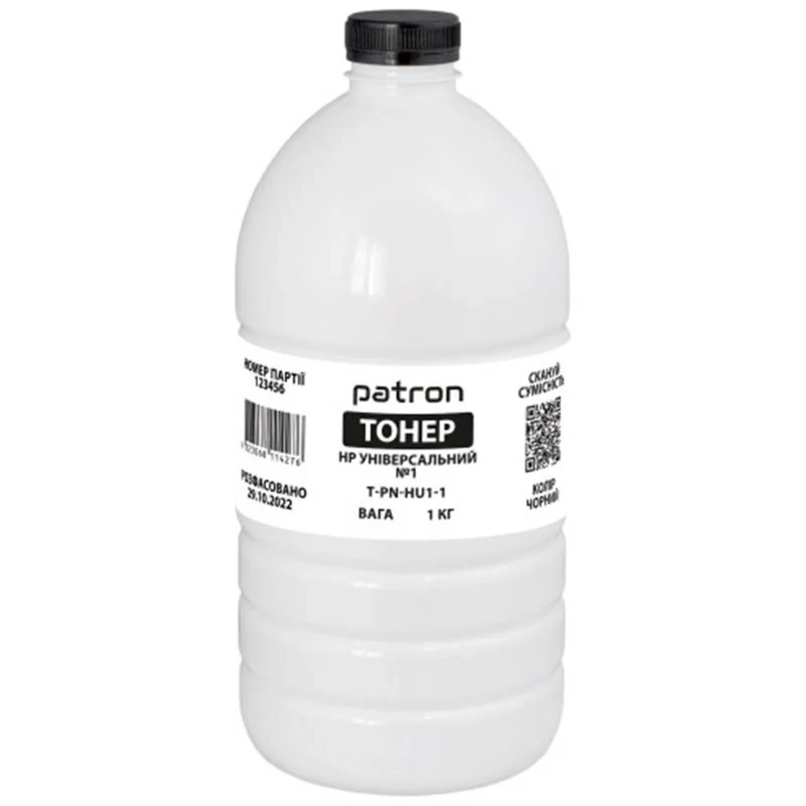 Тонер Patron (PN-HU1-1) HP Universal Black, 1 кг UA