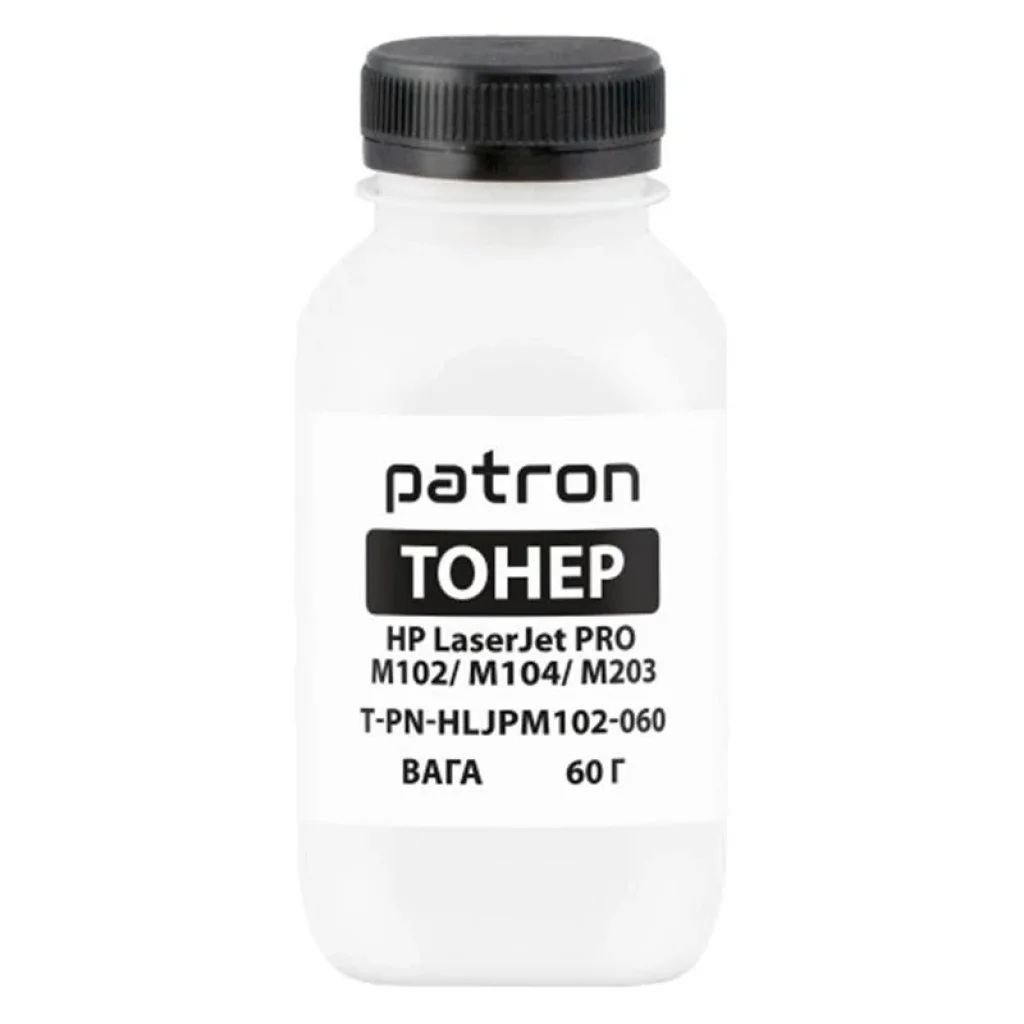 Тонер Patron (PN-HLJPM102-060) HP LJ PRO M125 Black, 60 г UA