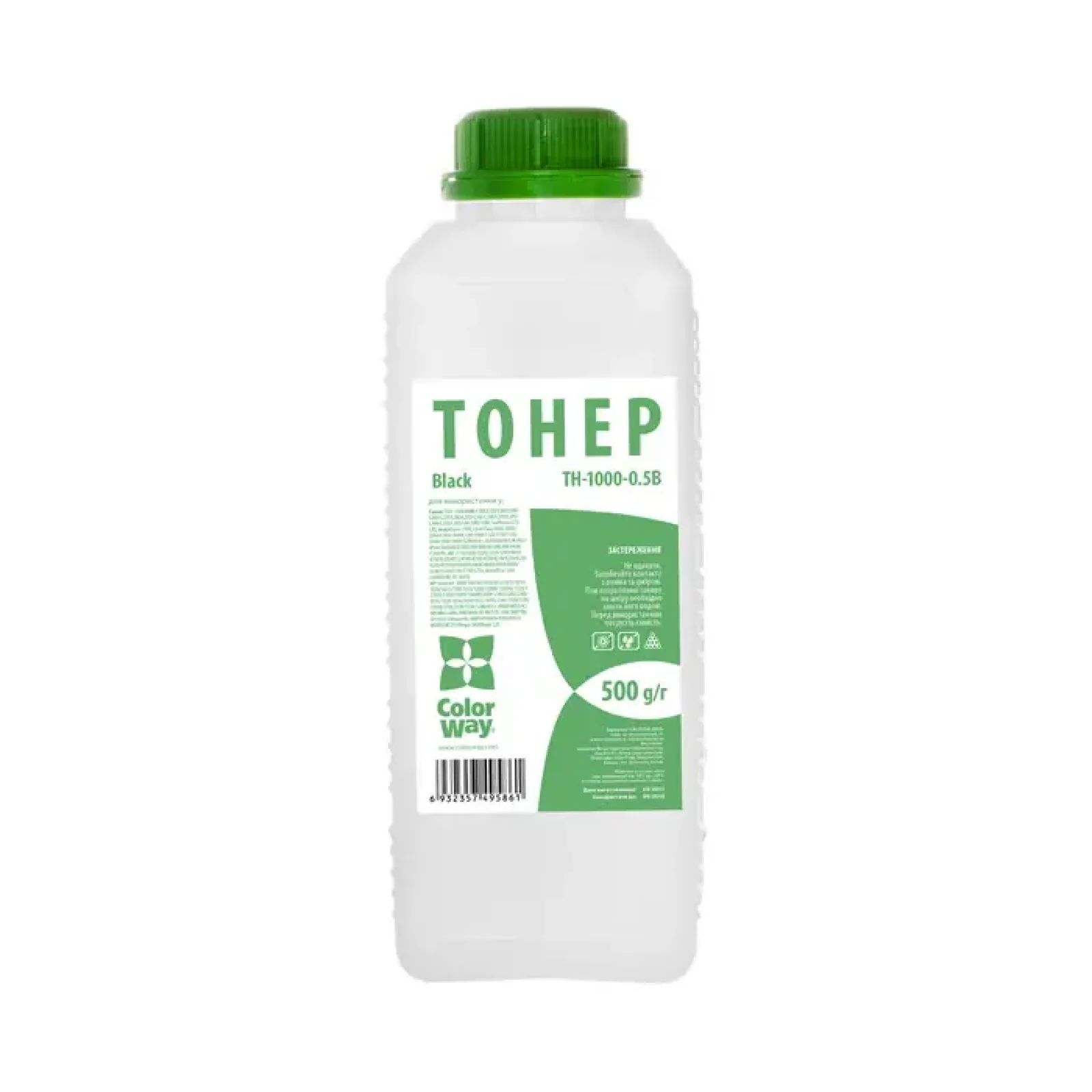 Тонер ColorWay (TH-1000-0.5B) HP LJ 1000/1010/1200/2100/AX 500 г UA