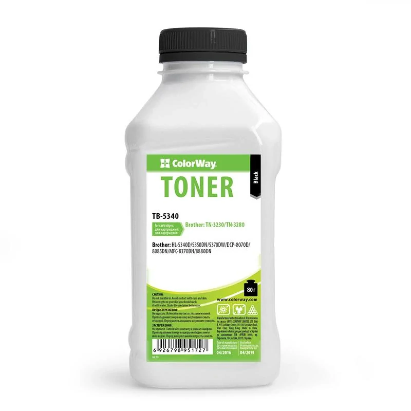 Тонер CW (TB-5340) Brother HL-5340 80г UA