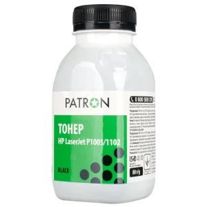 Тонер Patron (PN-HLJP1102-080) HP LJ P1005/1102 Black, 80 г UA
