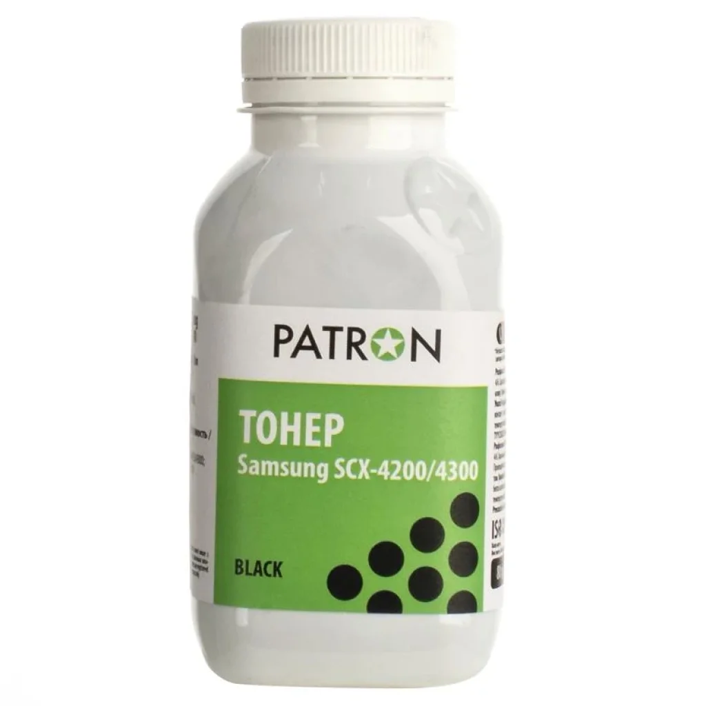 Тонер Patron (PN-SSCX4200-080) Samsung SCX-4200/4300 Black, 80 г UA