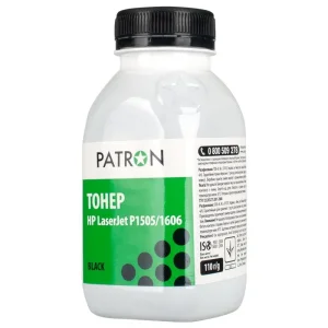 Тонер Patron (PN-HLJP1606-110) HP LJ P1505/1606 Black, 110 г UA