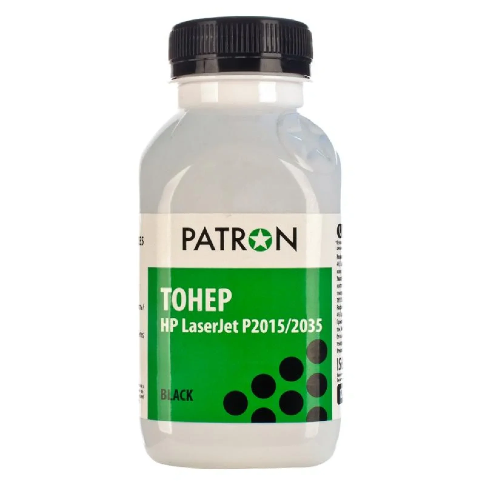 Тонер Patron (PN-HLJP2015-120) HP LJ P2015/2035 Black, 120 г UA