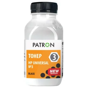 Тонер Patron (PN-HU3-060) HP Universal №3 Black, 60 г UA