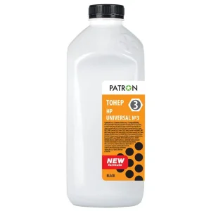 Тонер Patron (PN-HU3-085) HP Universal №3 Black, 85 г UA