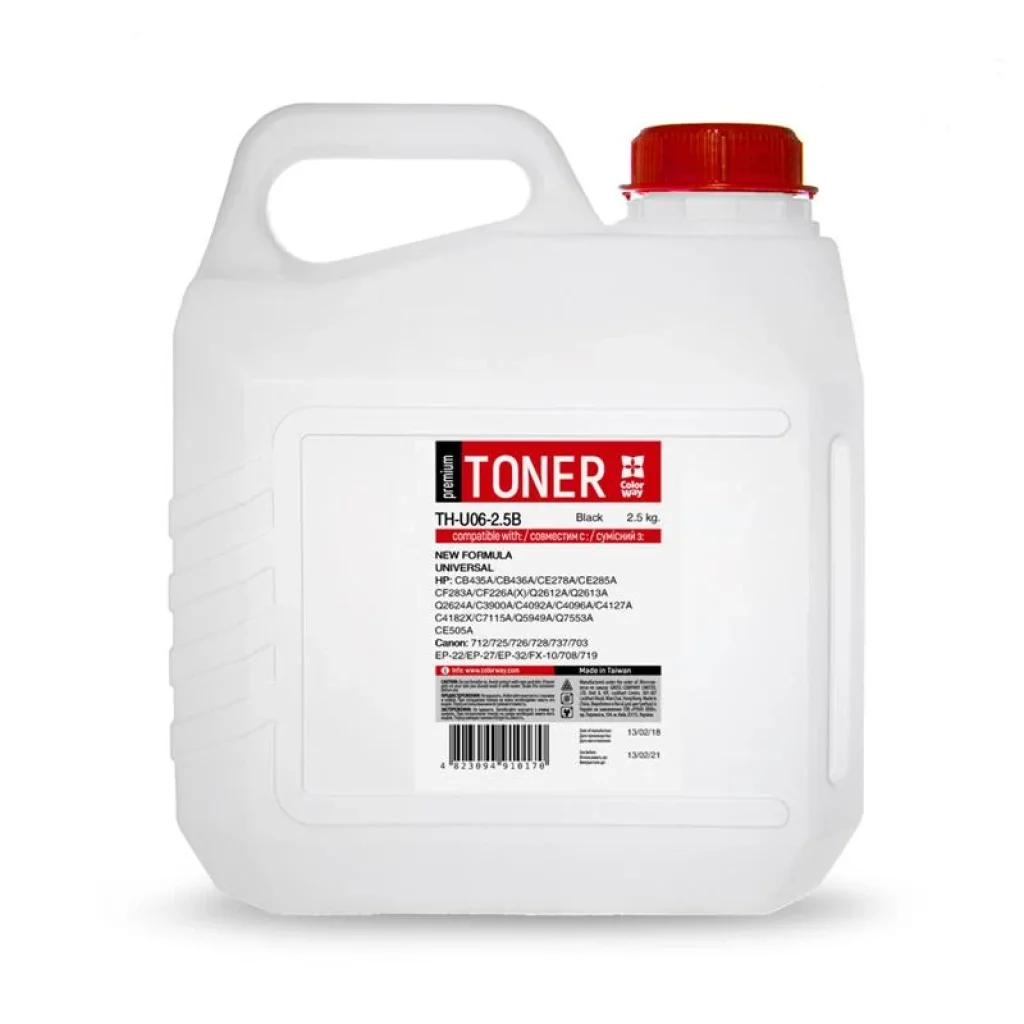 Тонер CW (TH-U06-2.5B) HP LJ 1005/2035/1010/M402/426 Premium, 2,5 кг UA