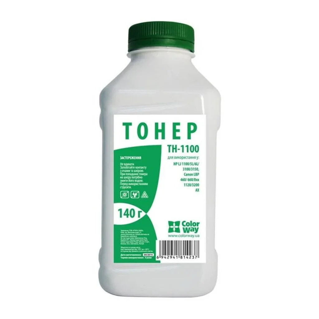 Тонер CW для HP LJ 1100/5L/AX 140 г, TH-1100 UA