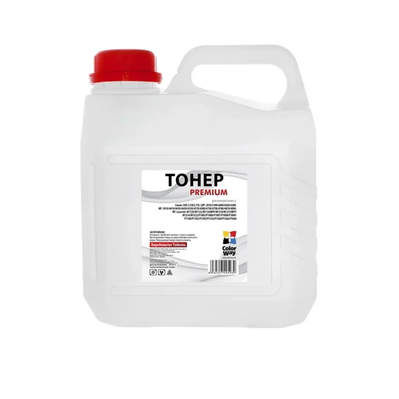 Тонер CW (TH-1102P-2.5B) HP P1102/P1606/Canon 725/Canon 728 Premium 2,5 кг UA