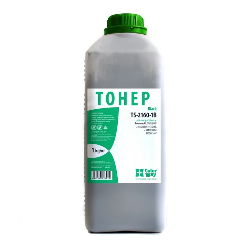Тонер CW (TS-2160-1B) Samsung ML2160/2165/SCX3400/3405, 1000 г UA