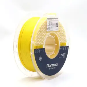 Філамент пластик Gembird для 3D-принтера High Speed PETG 1.75 мм 1 кг, жовтий (3DP-PETG1.75HY-01-Y) UA