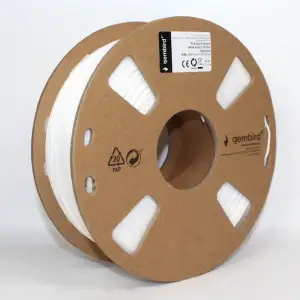 Філамент пластик Gembird для 3D-принтера 3DP-PLA 1.75 мм 1 кг, белый (3DP-PLA+1.75-02-W) UA