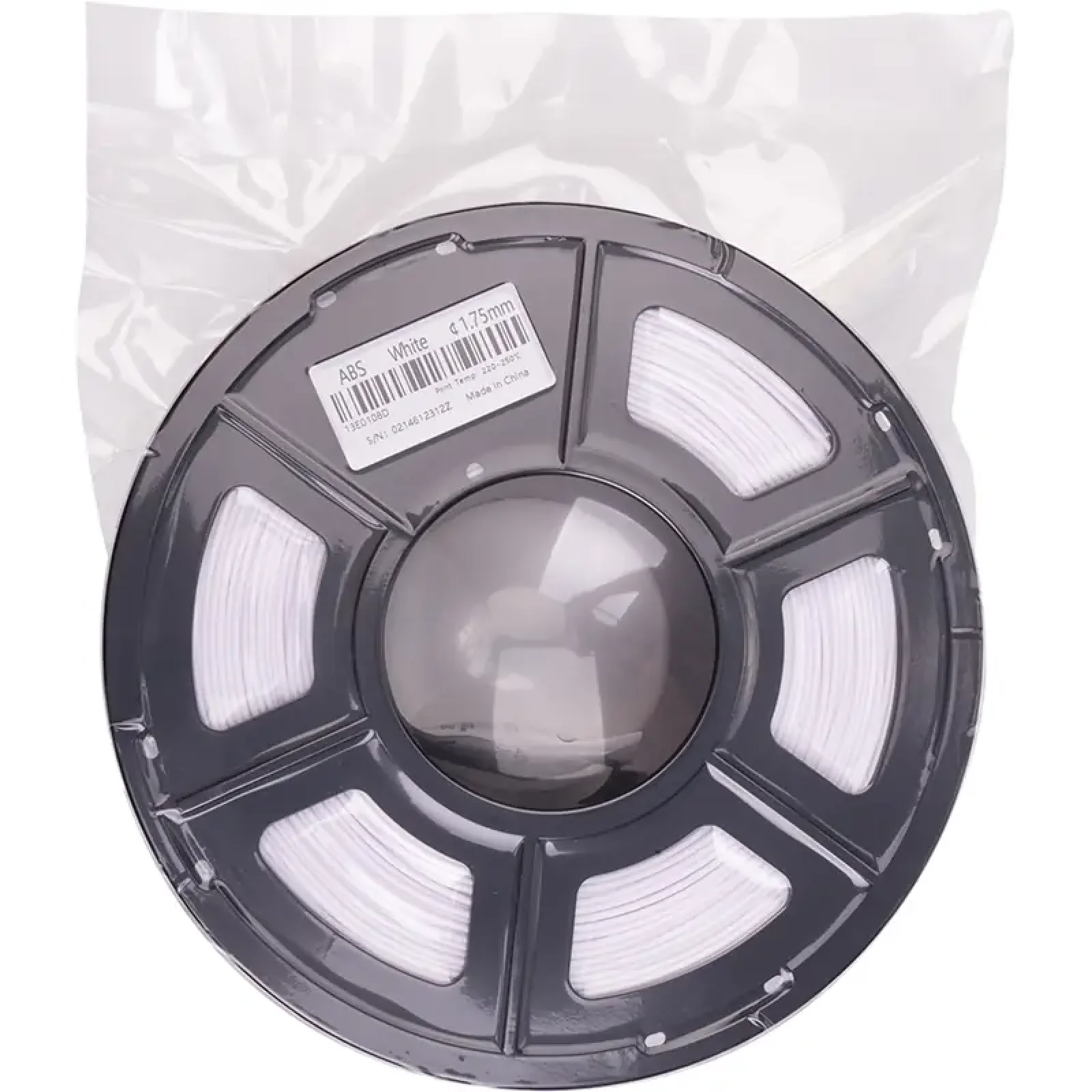 ABS-пластик PowerPlant Filament для 3D-принтера 1.75 мм 1 кг, белый (PT812875) UA