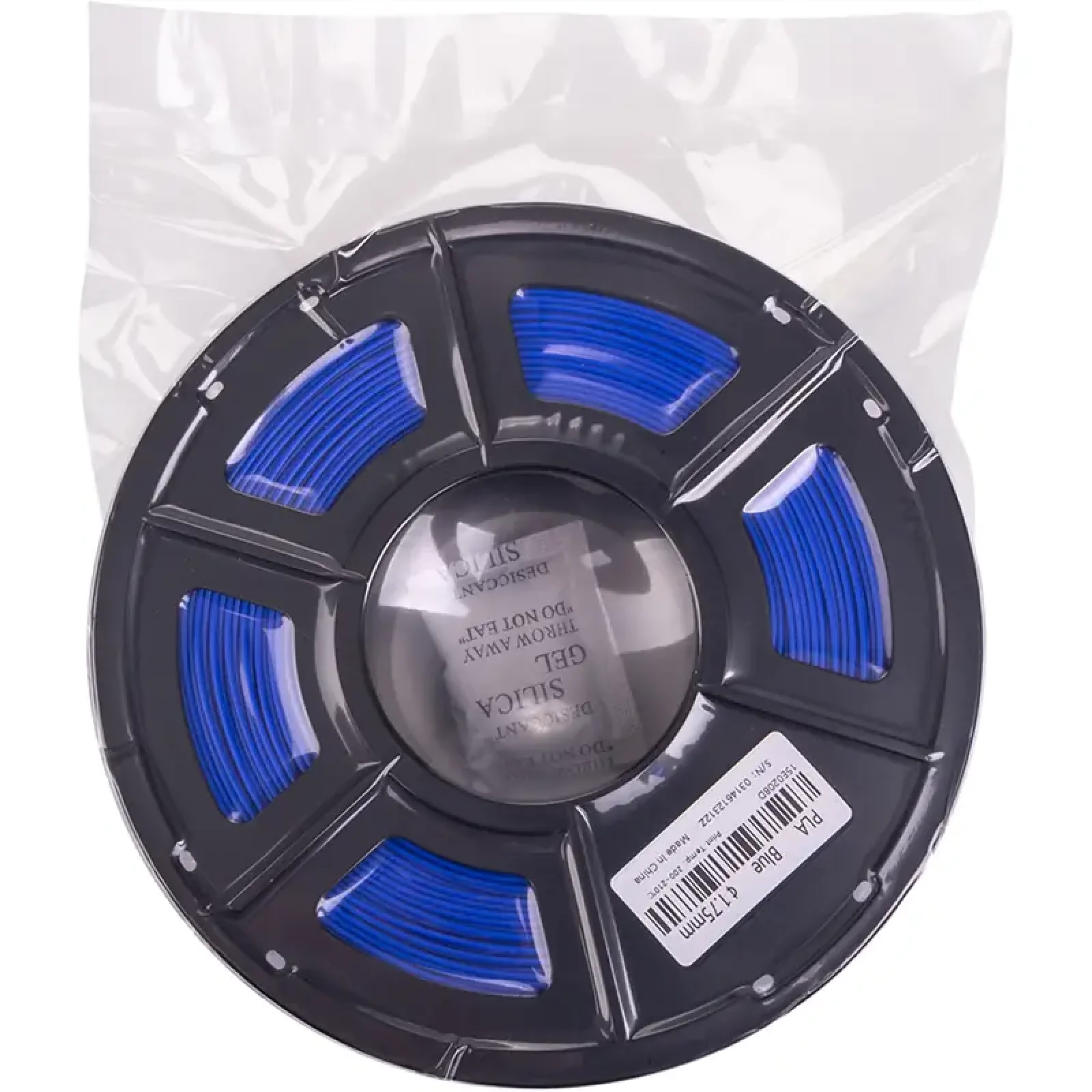 PLA-пластик PowerPlant Filament для 3D-принтера 1.75 мм 1 кг, синий (PT812943) UA