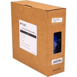 PLA-пластик PowerPlant Filament для 3D-принтера 1.75 мм 1 кг, синий (PT812943) UA