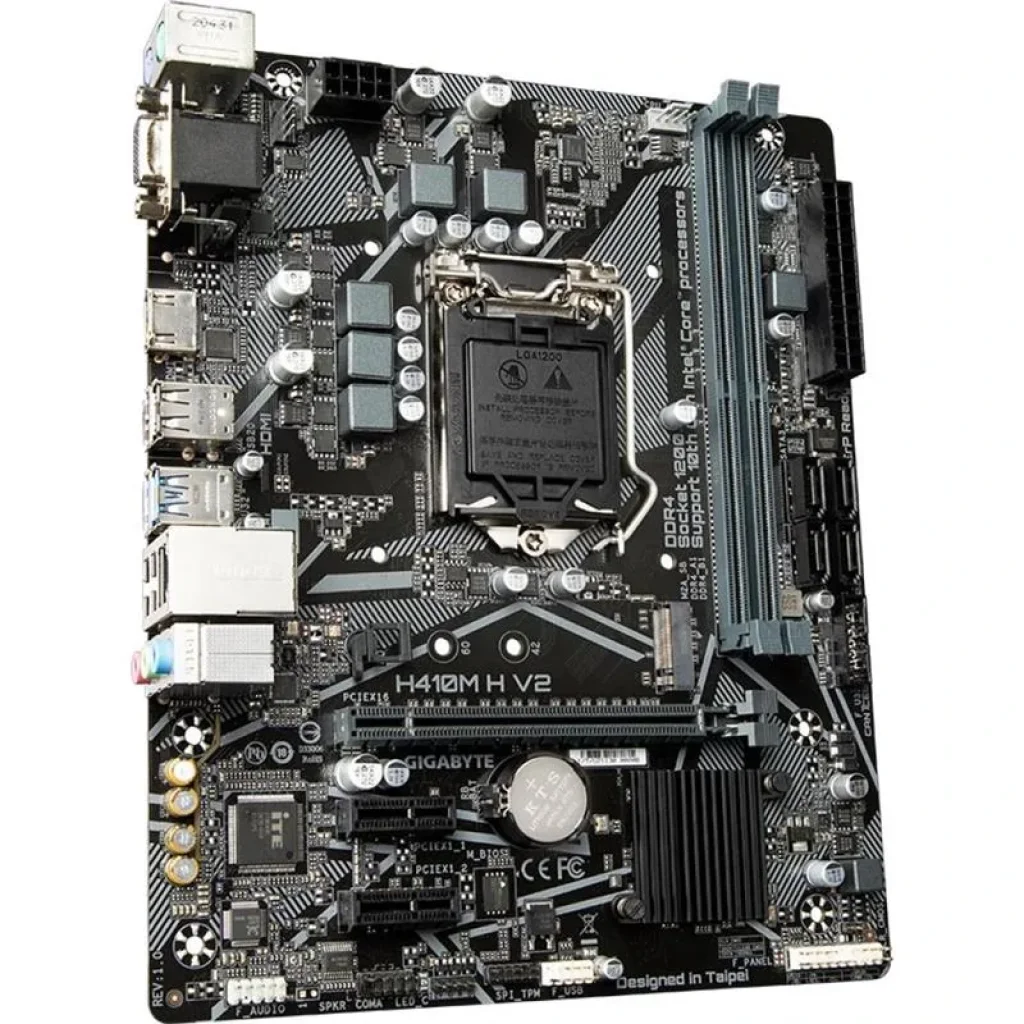 Материнская плата Gigabyte H410M H V2 Socket 1200 UA