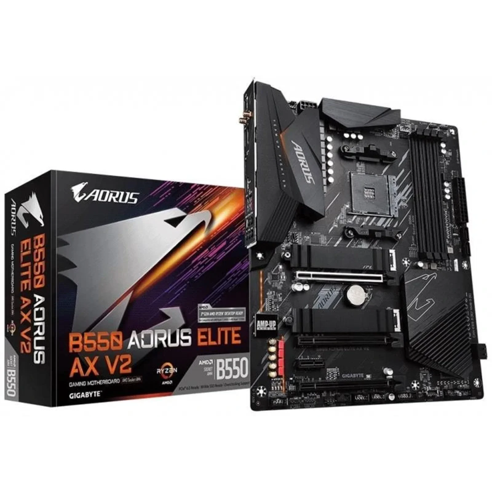Материнская плата Gigabyte B550 Aorus Elite AX V2 Socket AM4 UA