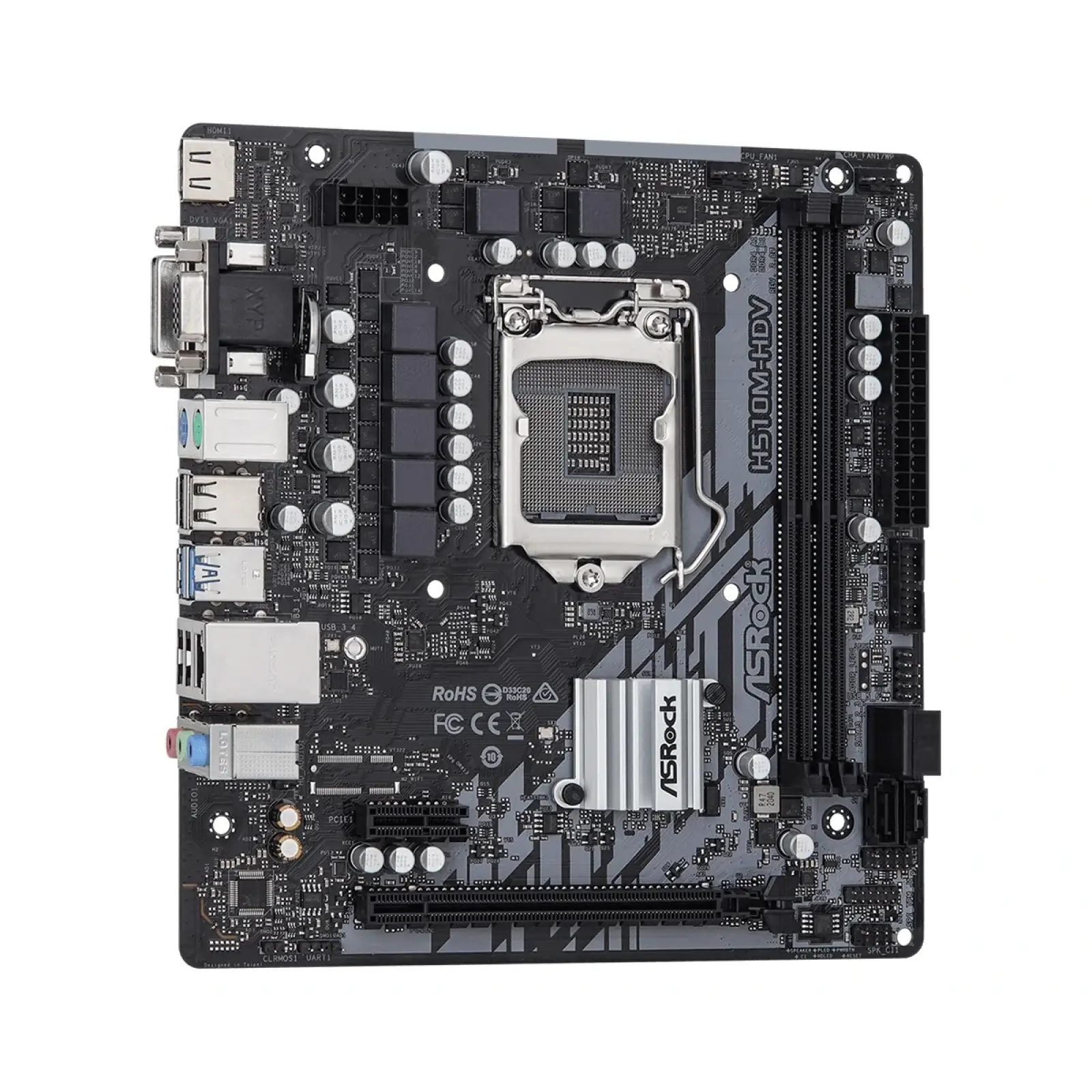 Материнська плата ASRock H510M-HDV R2.0 Socket 1200 UA