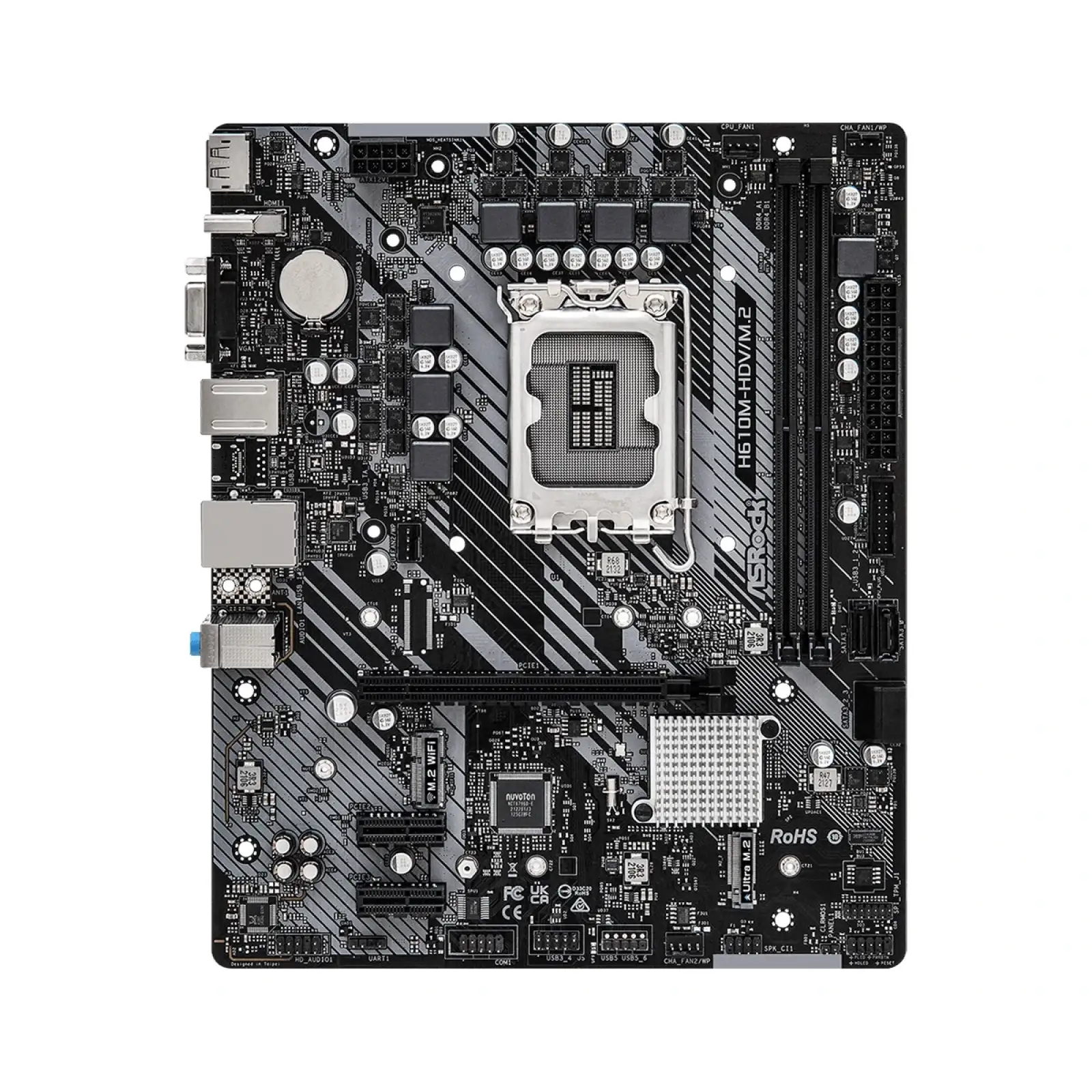 Материнська плата ASRock H610M-HDV/M.2 Socket 1700 UA