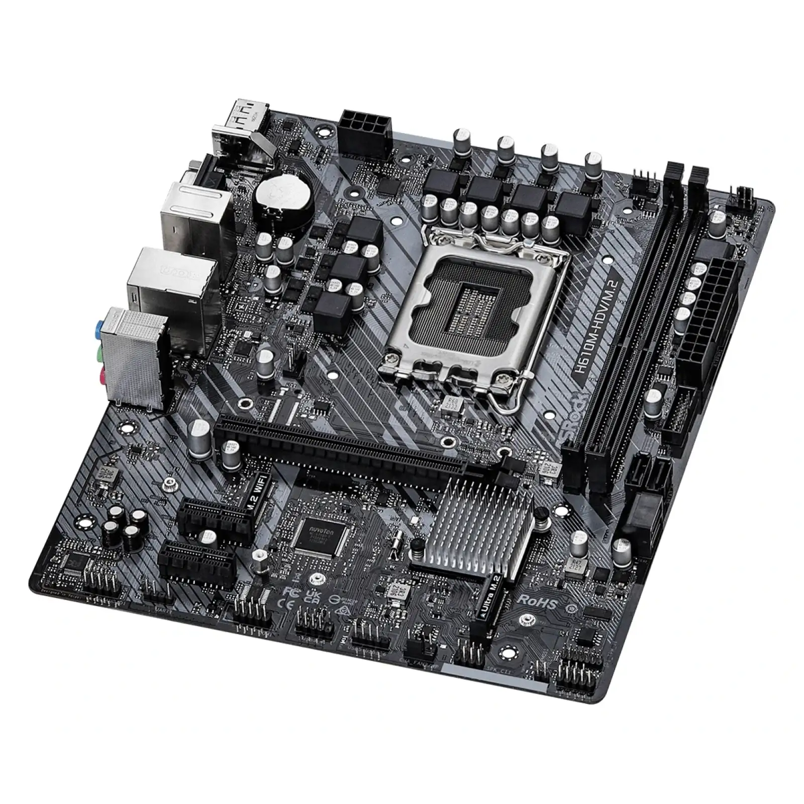 Материнська плата ASRock H610M-HDV/M.2 Socket 1700 UA