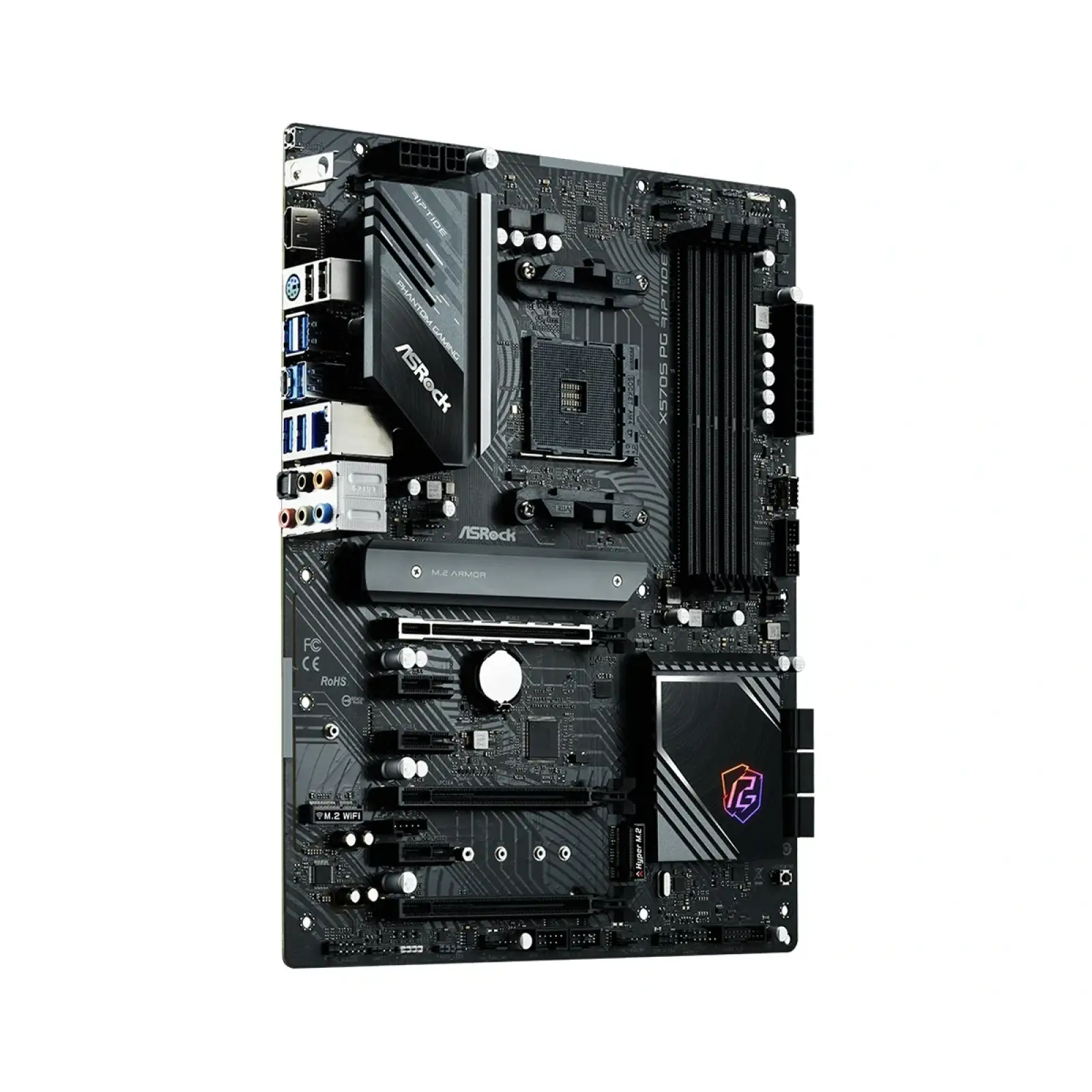 Материнська плата ASRock X570S PG Riptide Socket AM4 UA