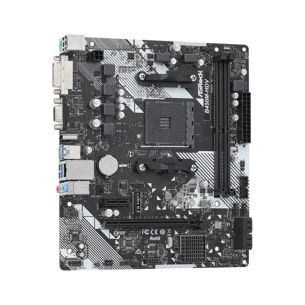Материнська плата ASRock B450M-HDV R4.0 Socket AM4 UA
