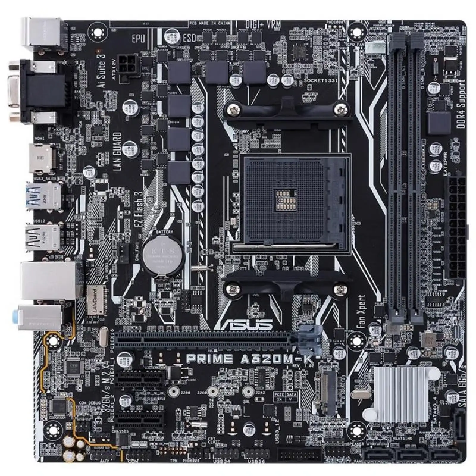 Материнська плата Asus Prime A320M-K Socket AM4 UA