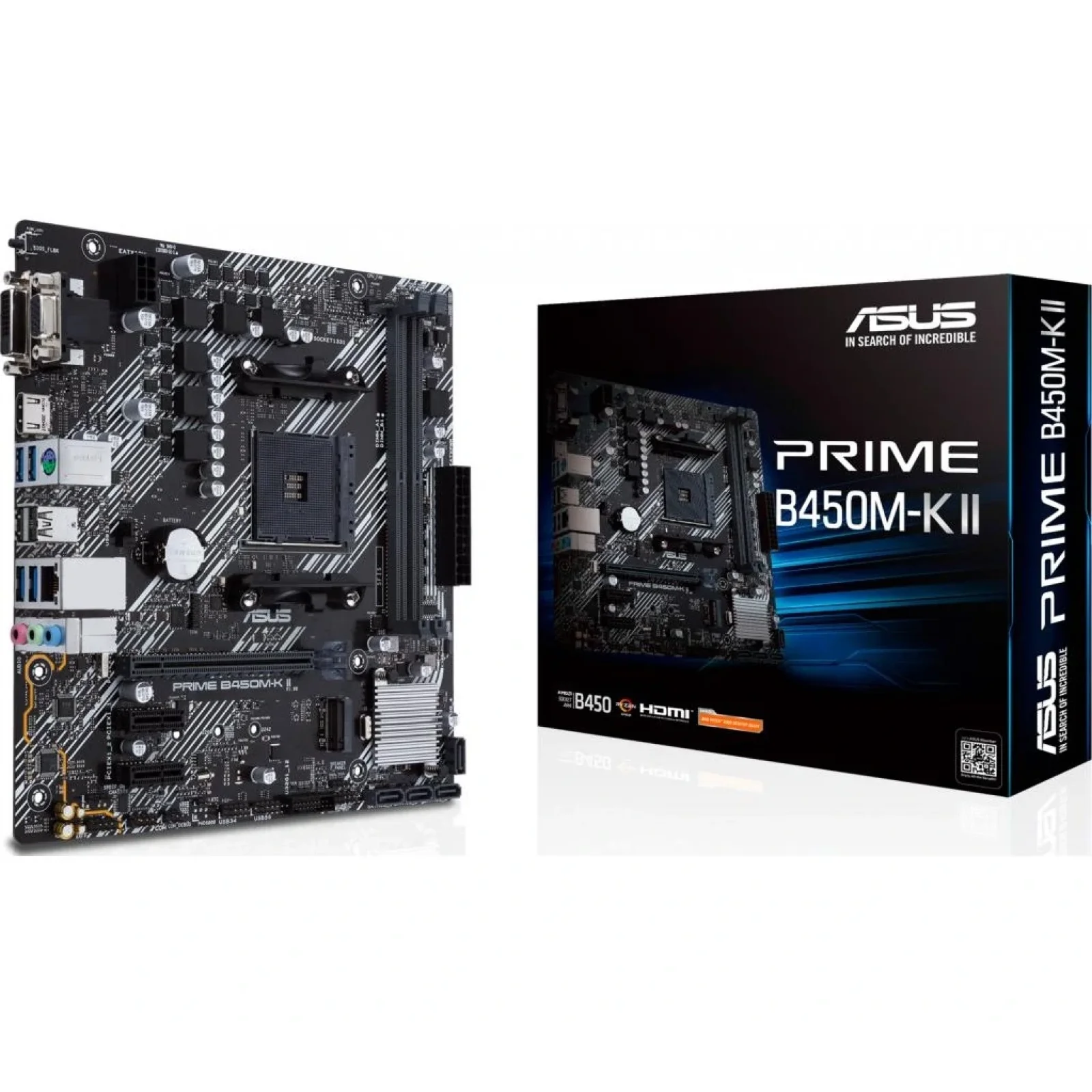 Материнська плата Asus Prime B450M-K II Socket AM4 UA