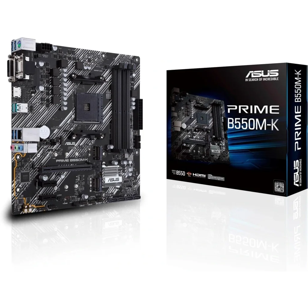 Материнская плата Asus Prime B550M-K Socket AM4 UA