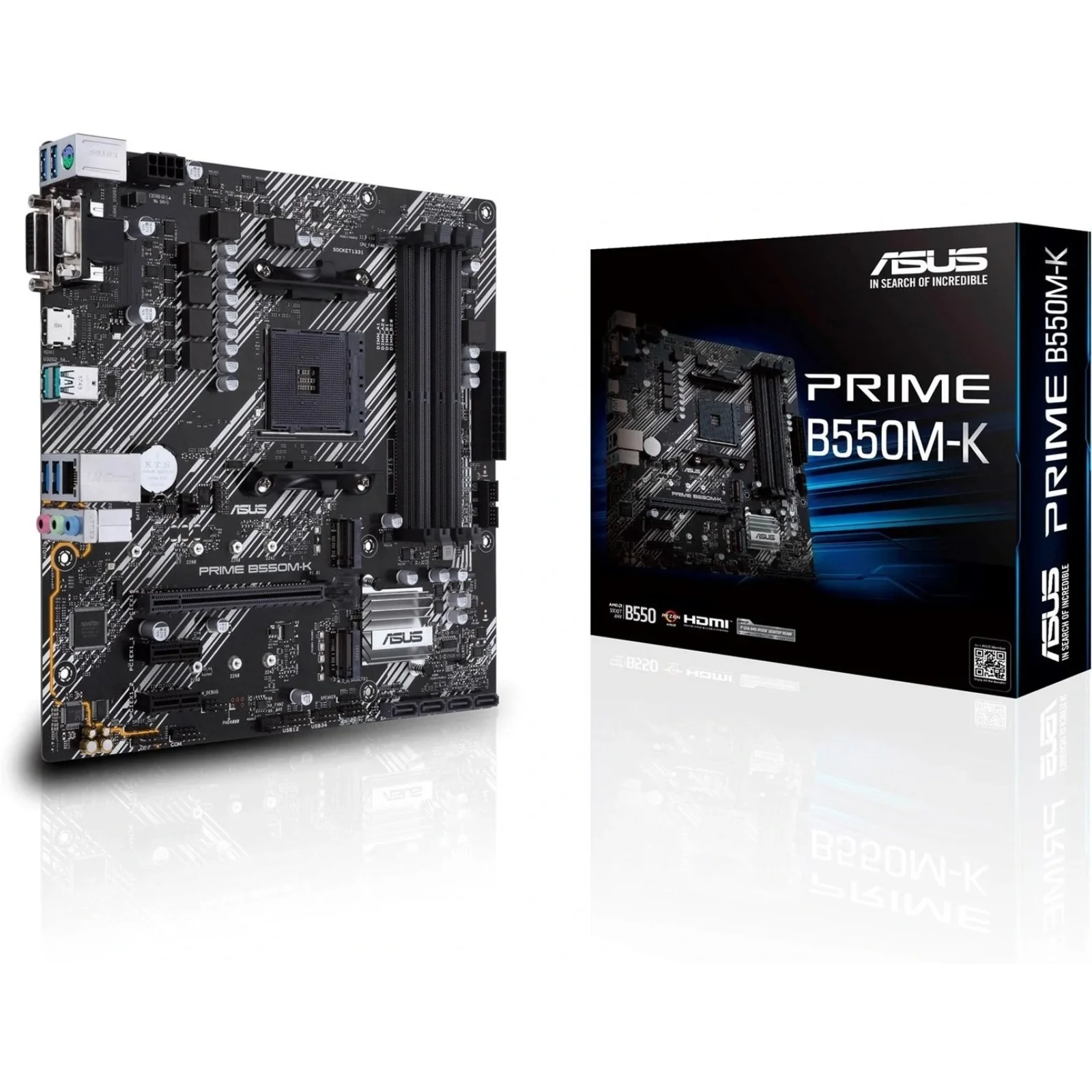Материнська плата Asus Prime B550M-K Socket AM4 UA