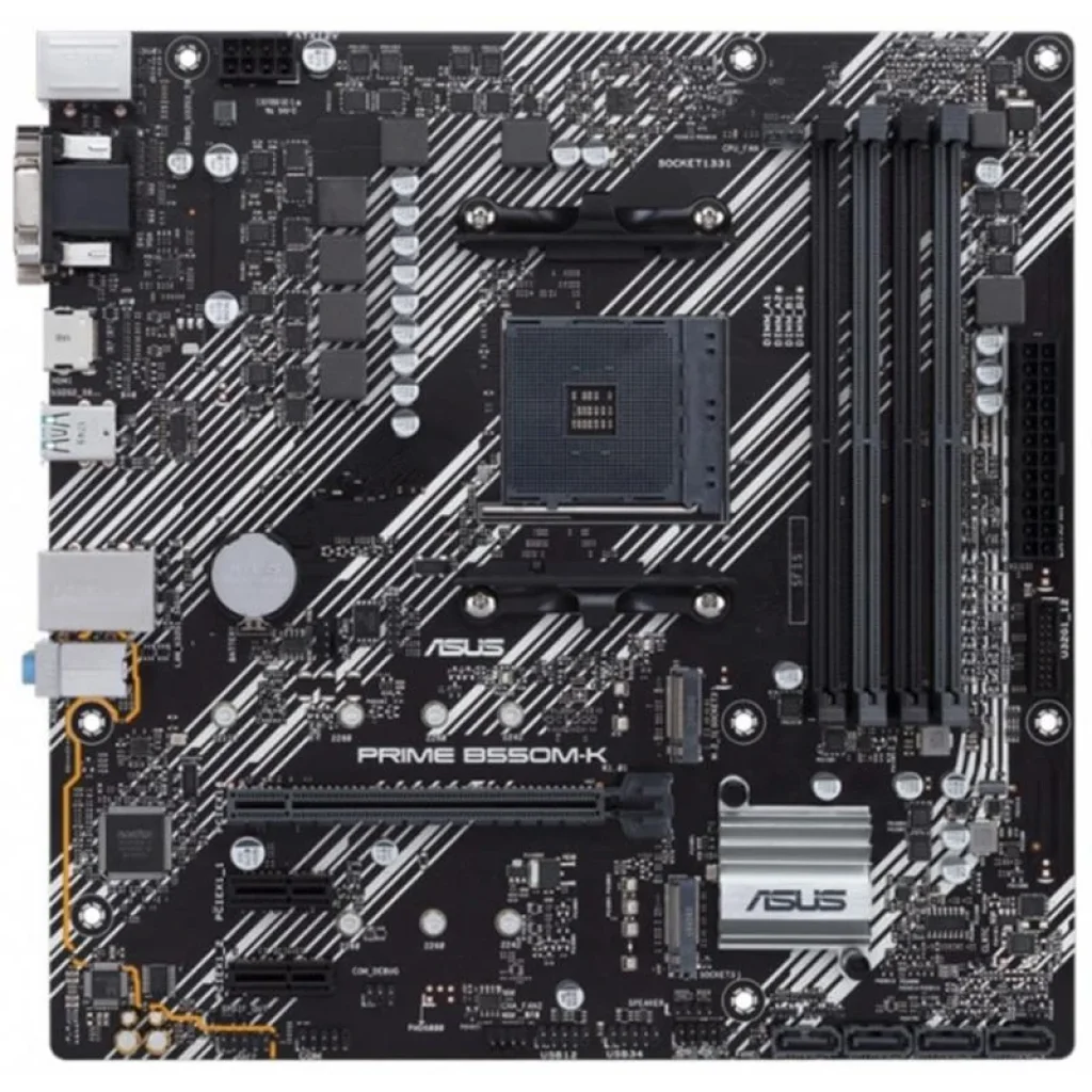 Материнская плата Asus Prime B550M-K Socket AM4 UA