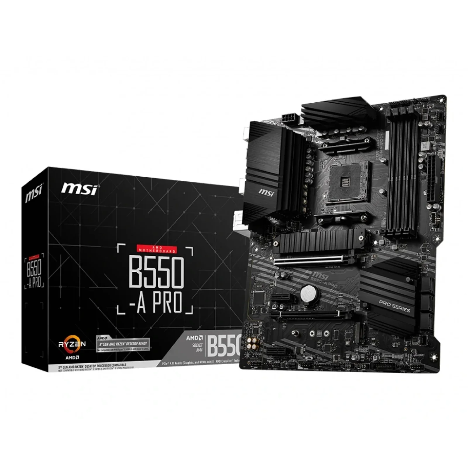 Материнська плата MSI B550-A Pro Socket AM4 UA