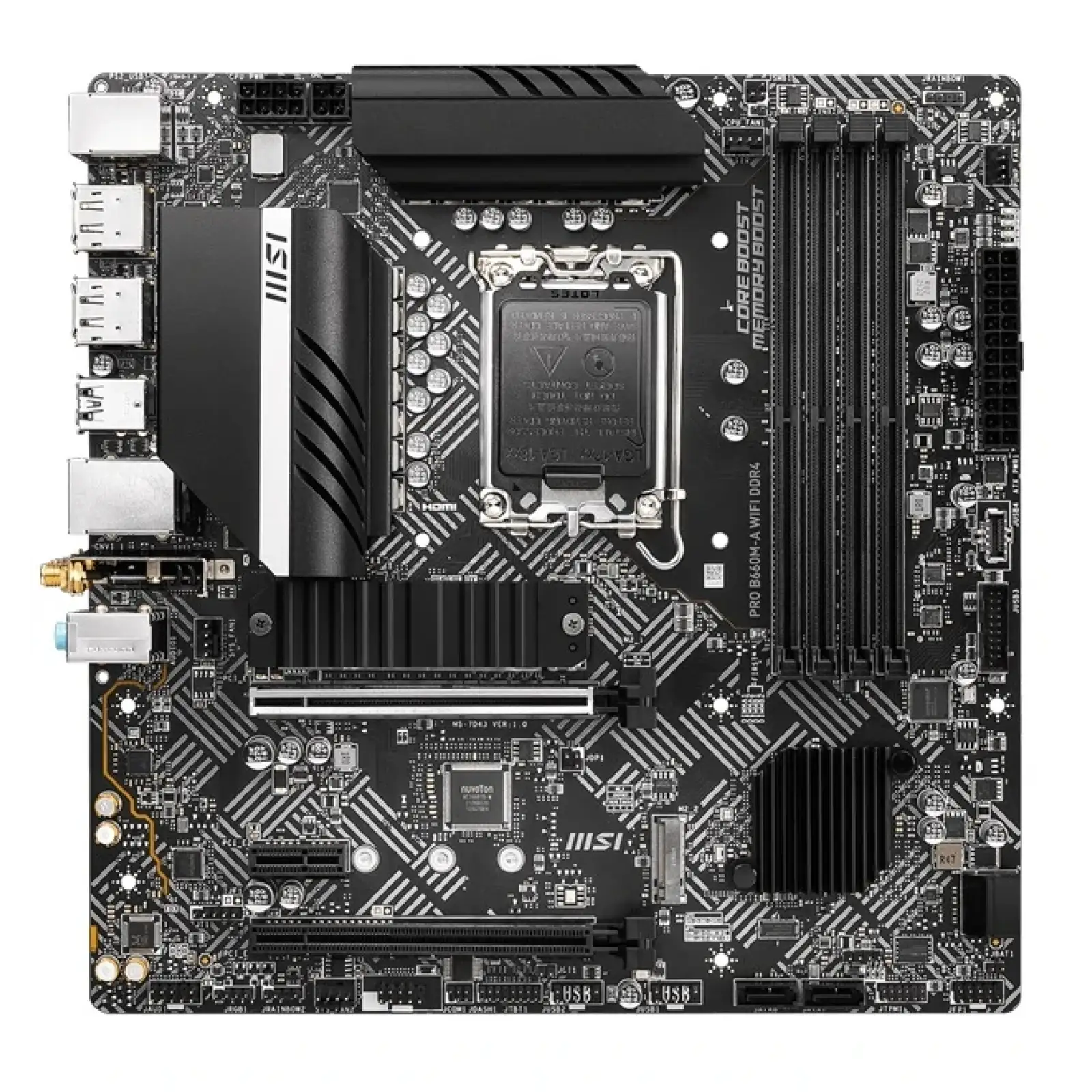 Материнська плата MSI PRO B660M-A WIFI DDR4 Socket 1700 UA