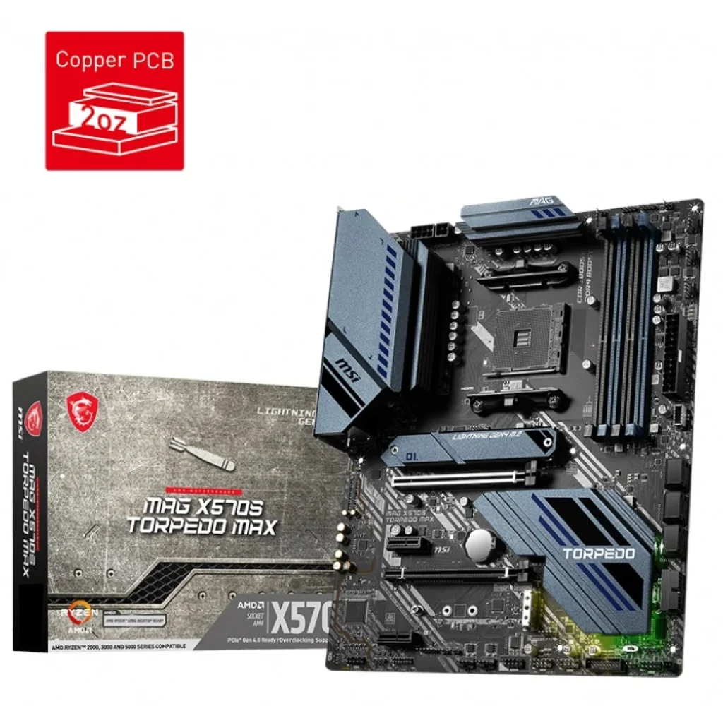 Материнська плата MSI MAG X570S Torpedo Max Socket AM4 UA